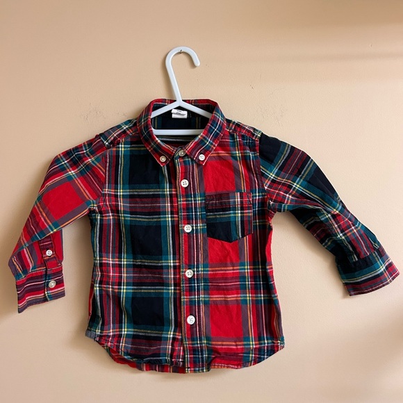 GAP Other - Baby Gap Plaid Collar Shirt
